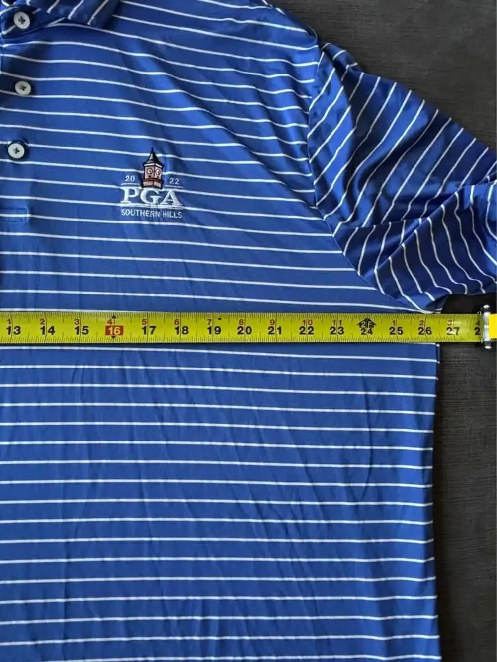 RLX Ralph Lauren Men's 2022 PGA Championship Southern Hills Golf Polo Blue XL